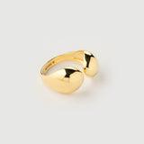 "Magma" Yellow Gold Ring