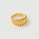 "Magma" Yellow Gold Ring