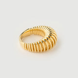 "Magma" Yellow Gold Ring