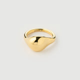 "Magma" Yellow Gold Ring