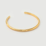 "Kada" Yellow Gold Bracelet