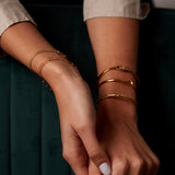 "Kada" Yellow Gold Bracelet