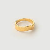 "Magma" Yellow Gold Ring