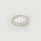 "Noura" White Gold Ring